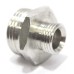 SS Reducing Double Nipple Hex Adapter Male Commercial Stainless Steel 202.